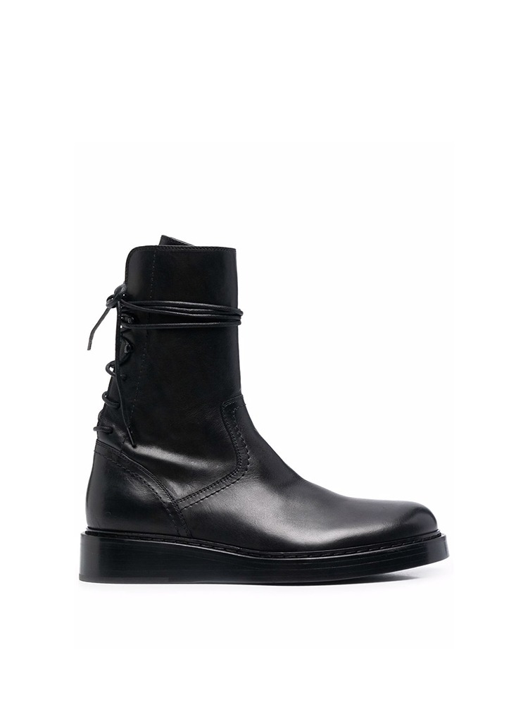 VICTOR BOOTS BLACK  ANN DEMEULEMEESTER 빅터 부츠 - 아데쿠베